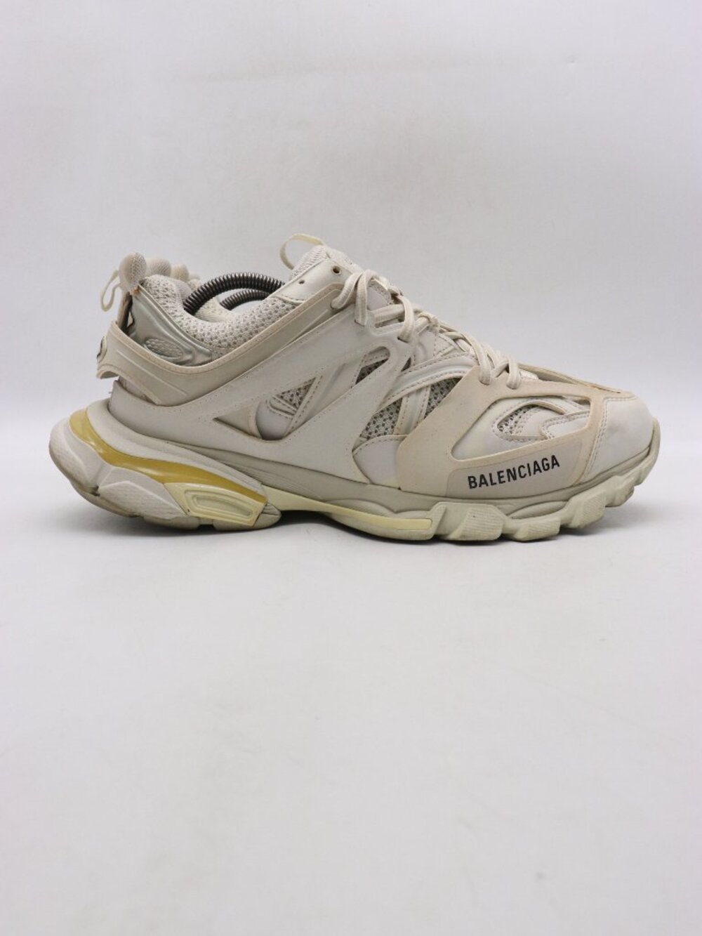 Balenciaga Track Men's US 11 EU 44 Low Top Lace Up Casual Sneakers White
